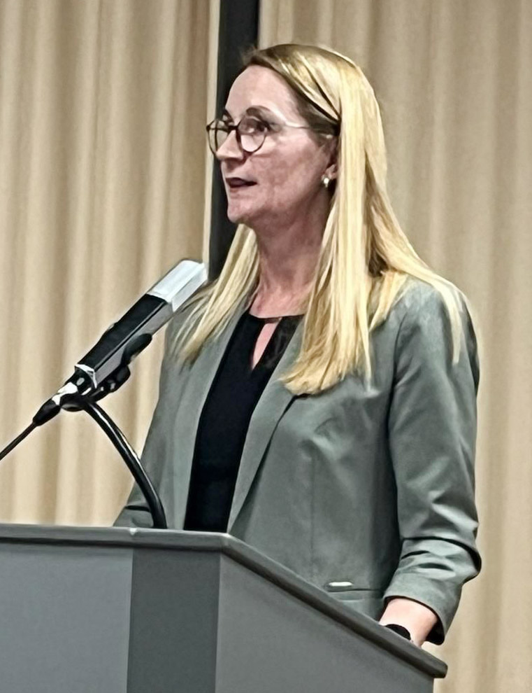 Annette Fehlhauer bei ihrer Haushaltsrede 2024