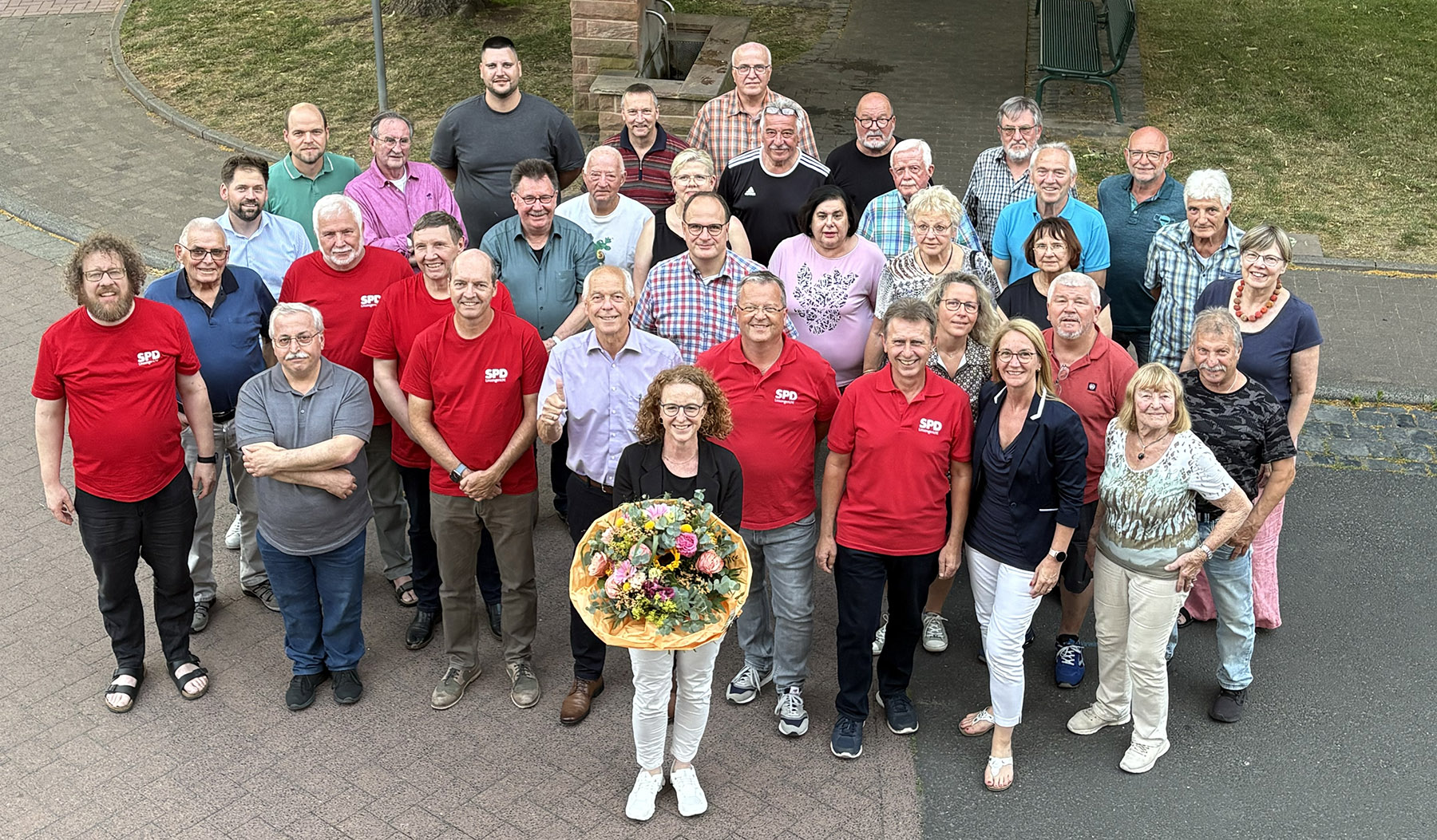 SPD Gruppenbild mit Astrid Rost