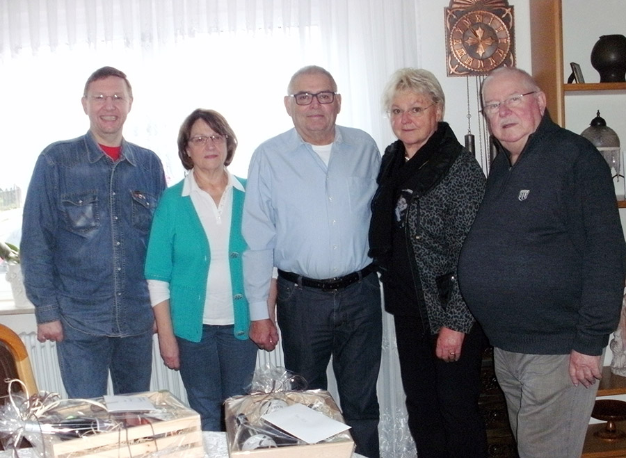 SPD Linsengericht gratuliert Hans Gaß zum 75. Geburtstag