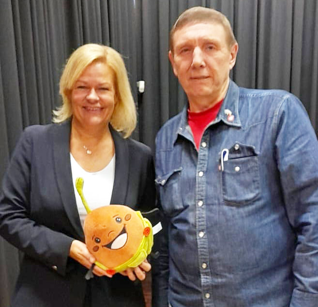 2022 Nancy Faeser Bernd Klippel Linsi