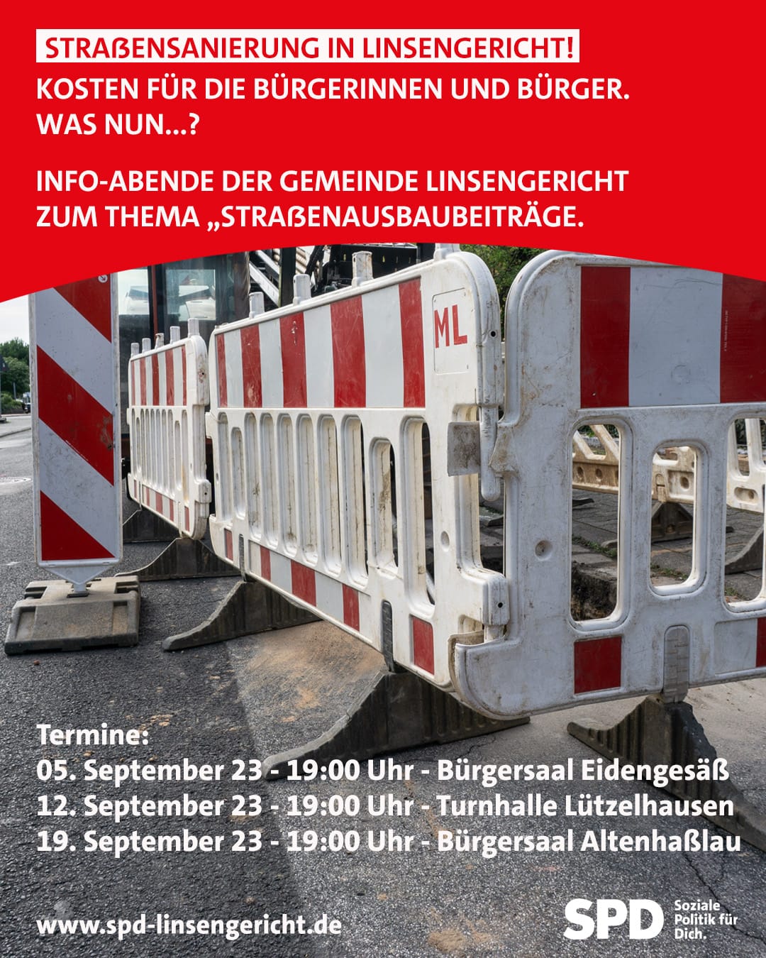 Einladung Strassenbeitraege