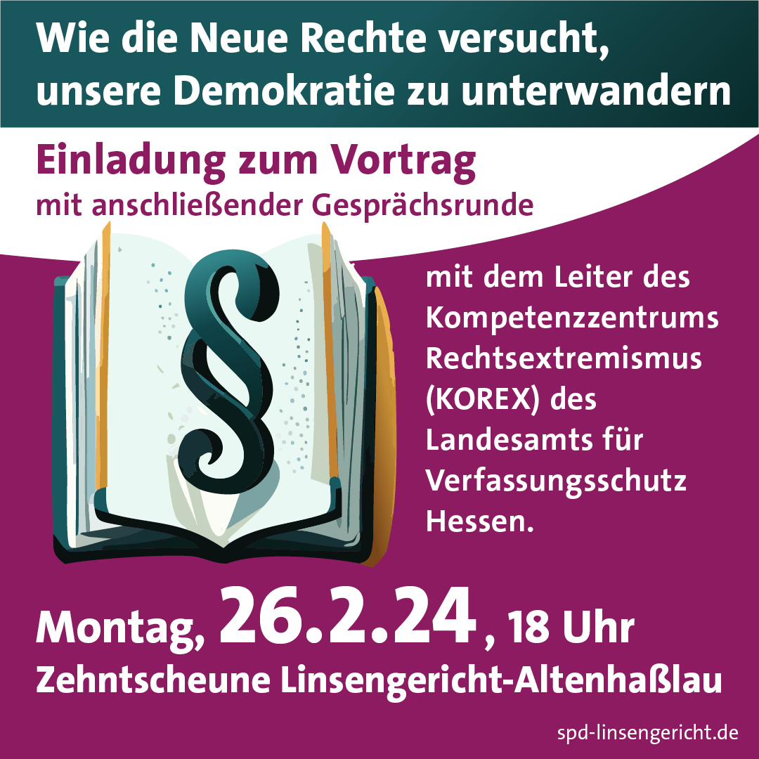 Vortrag Rechtsextremismus